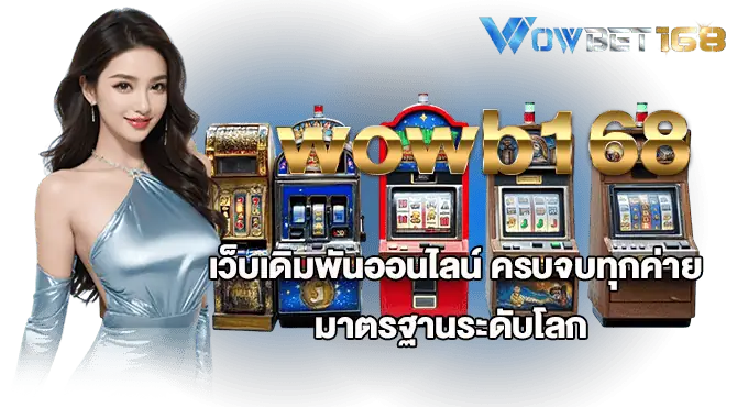 wowb168 เว็บเดิมพันออนไลน์ ครบจบทุกค่าย มาตรฐานระดับโลก
